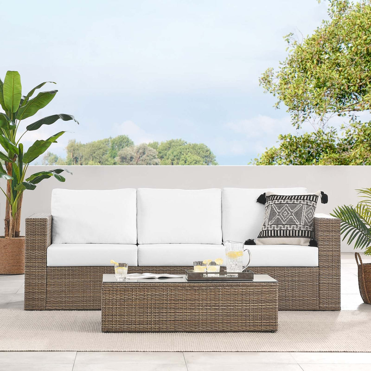 Convene 2-Piece Outdoor Patio Furniture Set by Modway