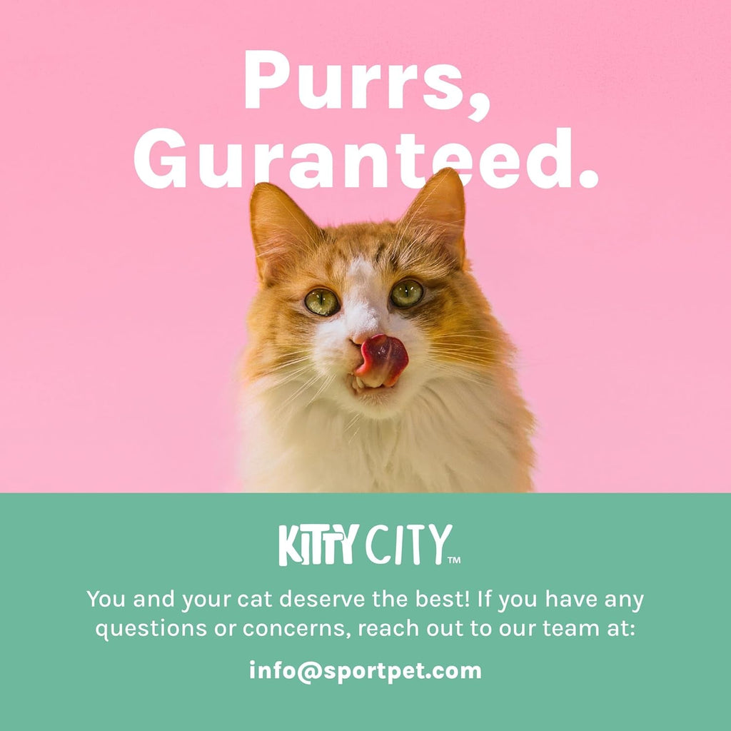 Kitty City Outdoor Catio Furniture and Play Kits for Cats, Outdoor Mega Kit
